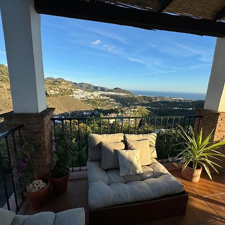 Villa En Frigiliana Con Piscina, Jacuzzi Y Espectaculares Vistas 외부 사진