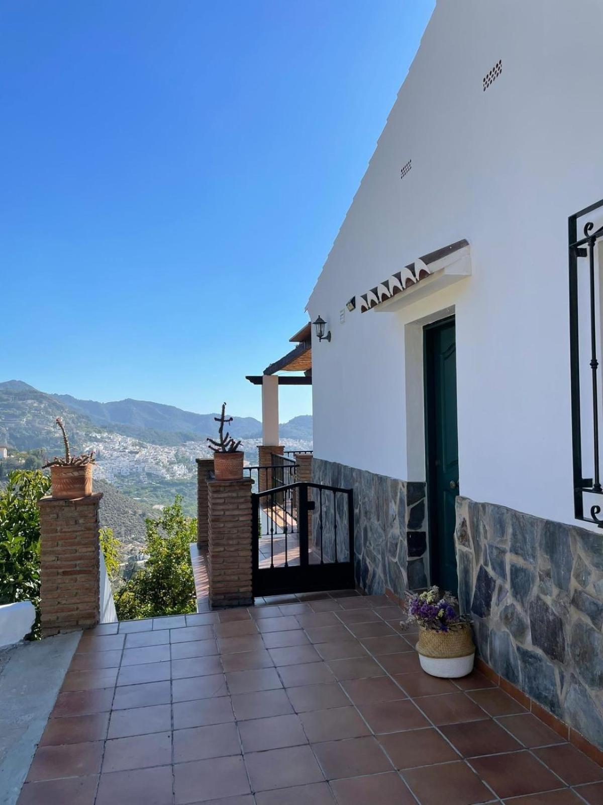 Villa En Frigiliana Con Piscina, Jacuzzi Y Espectaculares Vistas 외부 사진